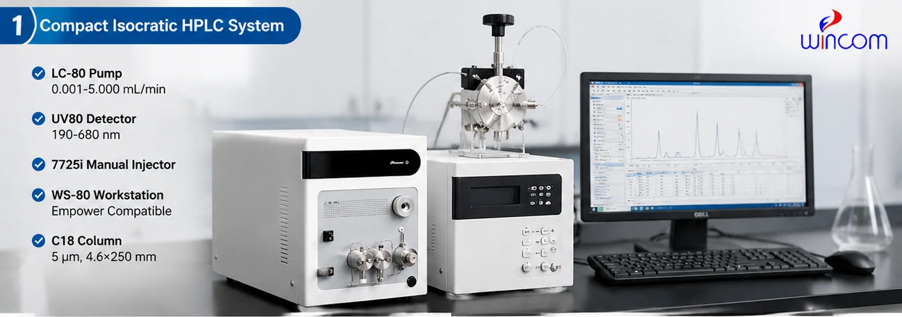 কমপ্যাক্ট lsocratic HPLC সিস্টেম
